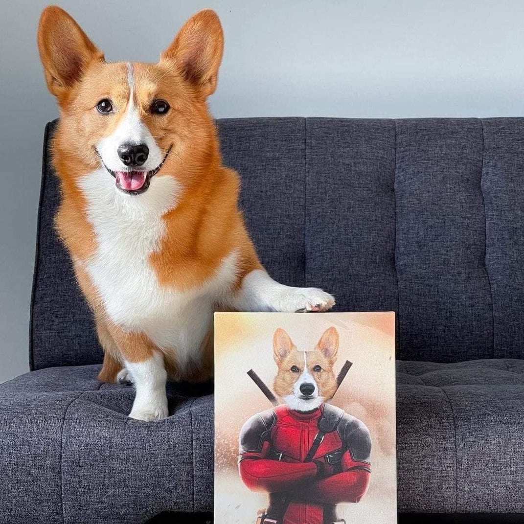 The Deadpawl - Custom Pet Canvas