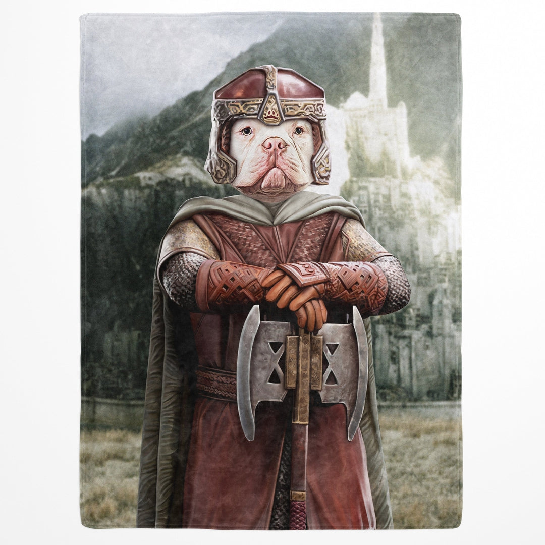 Royal and Paws - Blanket The Dwarf - Custom Pet Blanket 30" x 40" / Background 1
