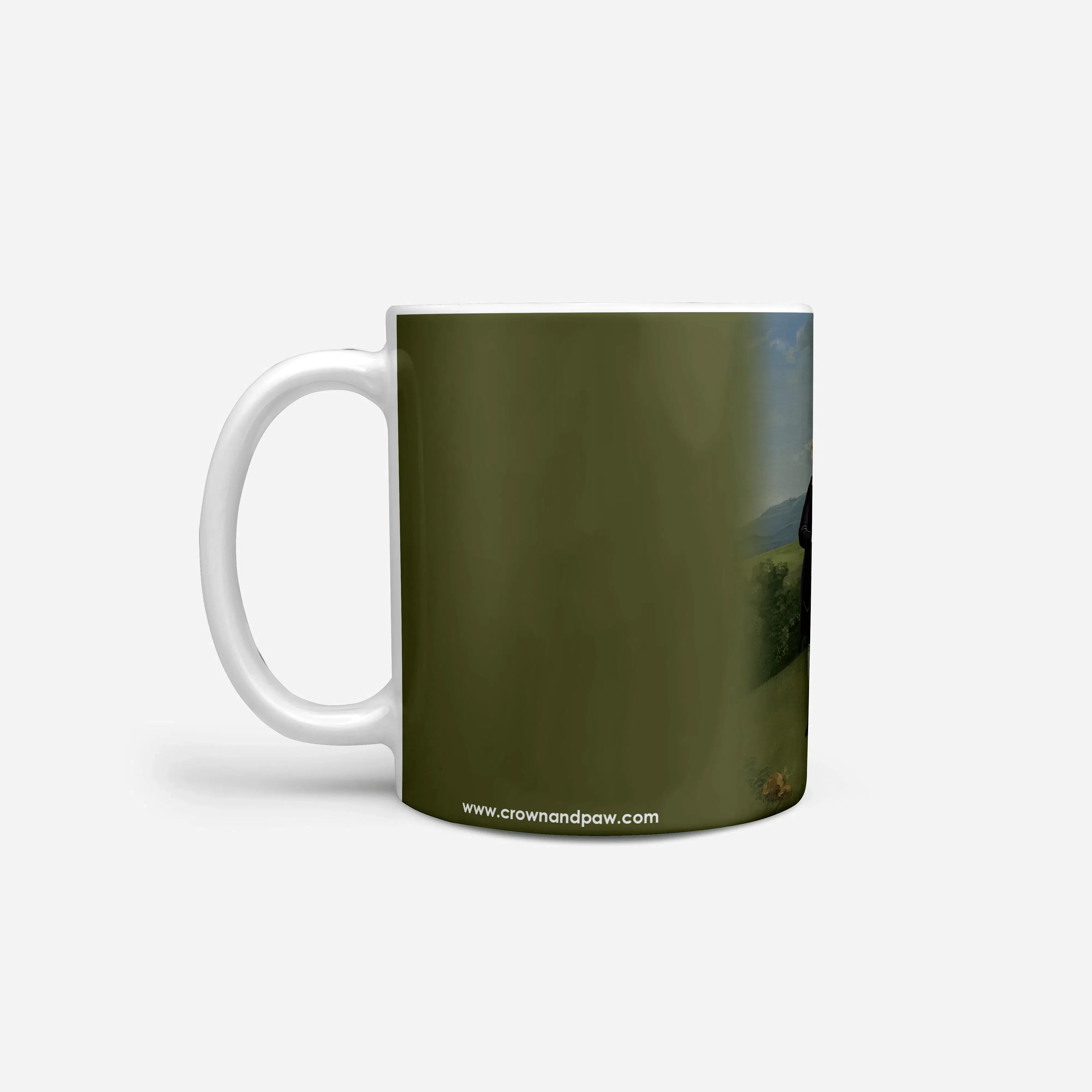 The Family Picnic (Five Pets) - Custom Mug