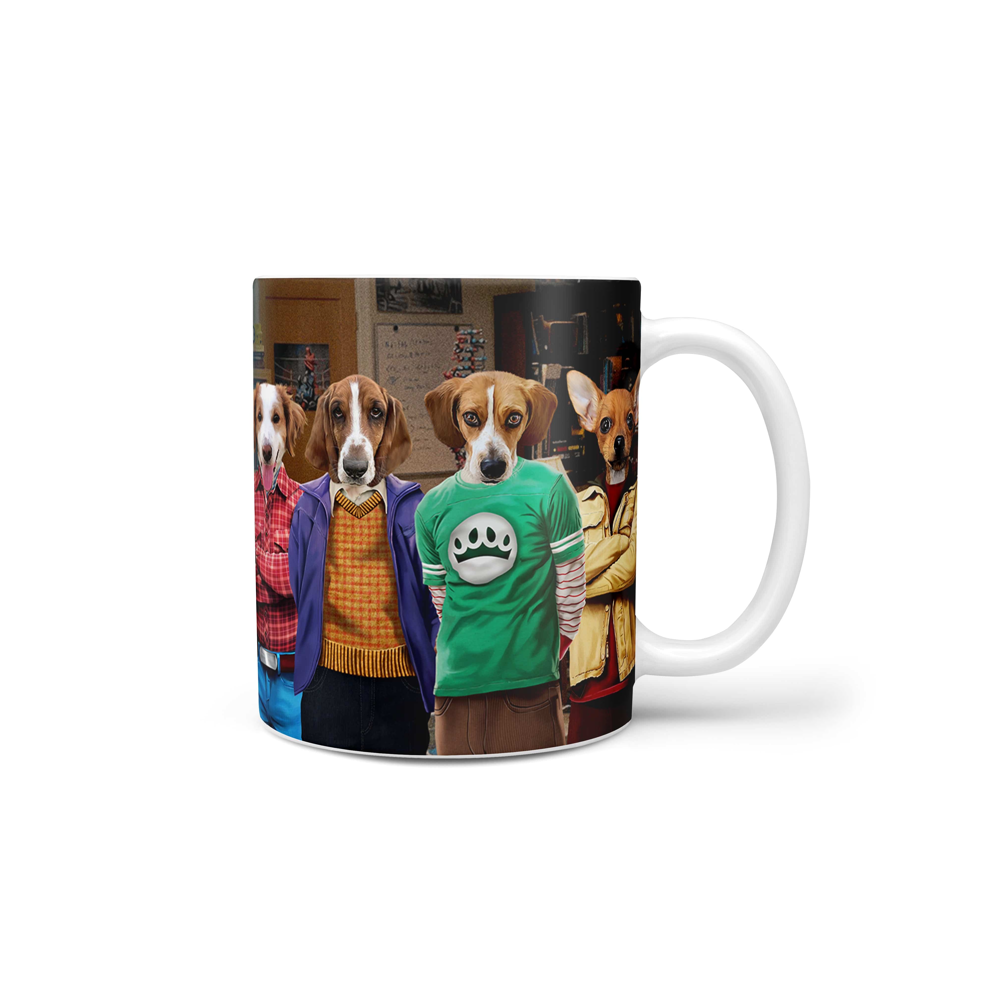 Four Nerd Friends - Custom Mug