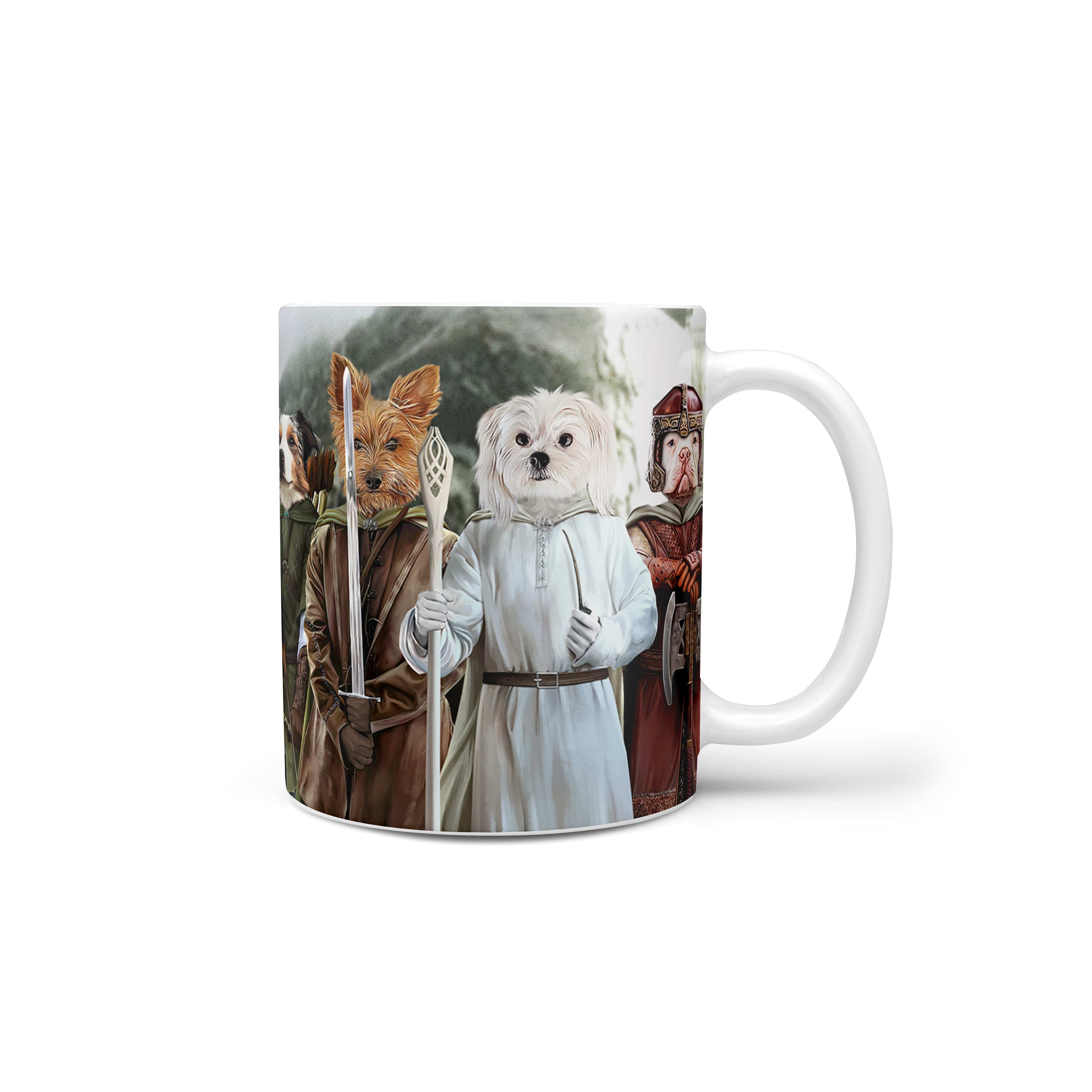 Royal and Paws - Mug The Four Pawtectors - Custom Mug 11oz / Background 1
