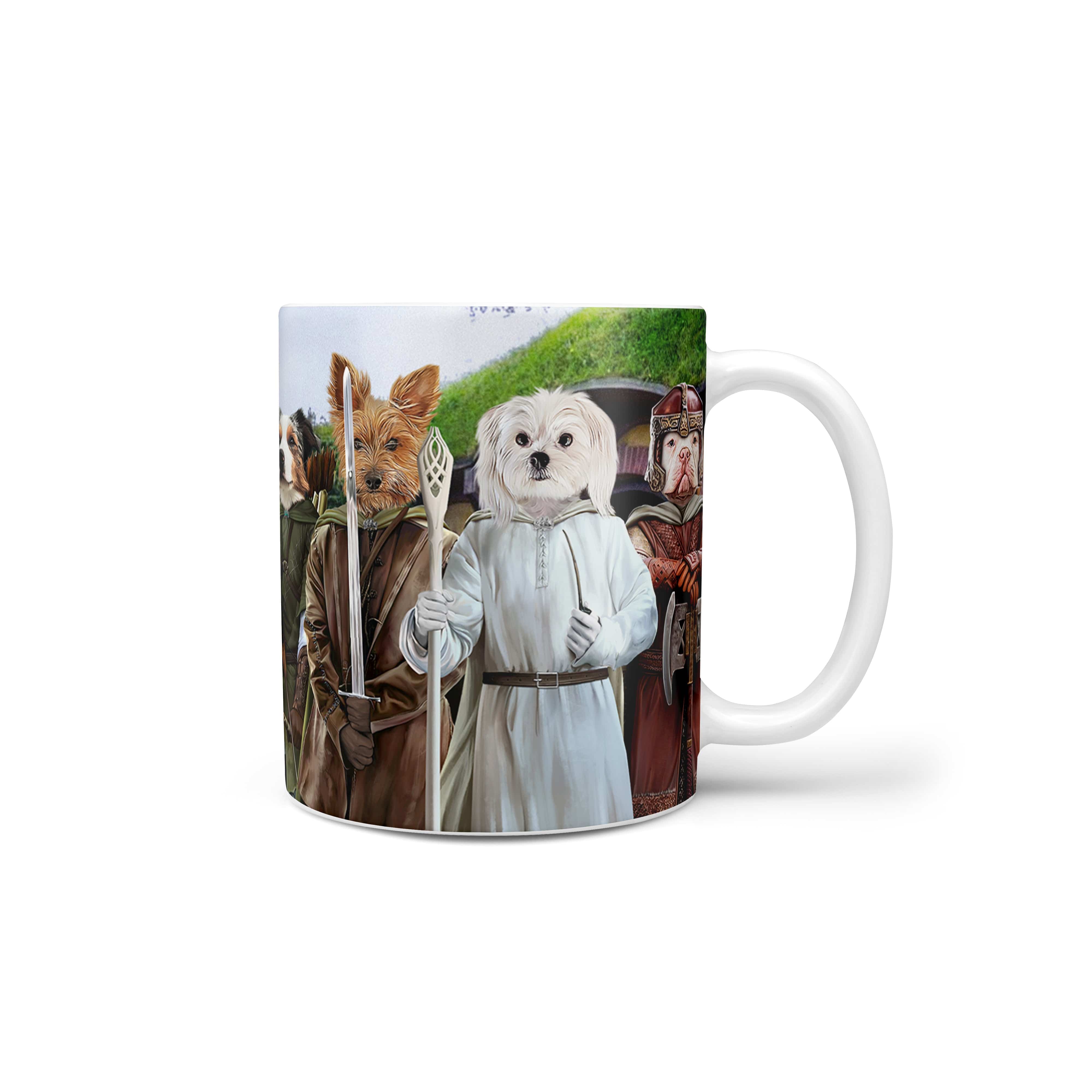 Royal and Paws - Mug The Four Pawtectors - Custom Mug 11oz / Background 2