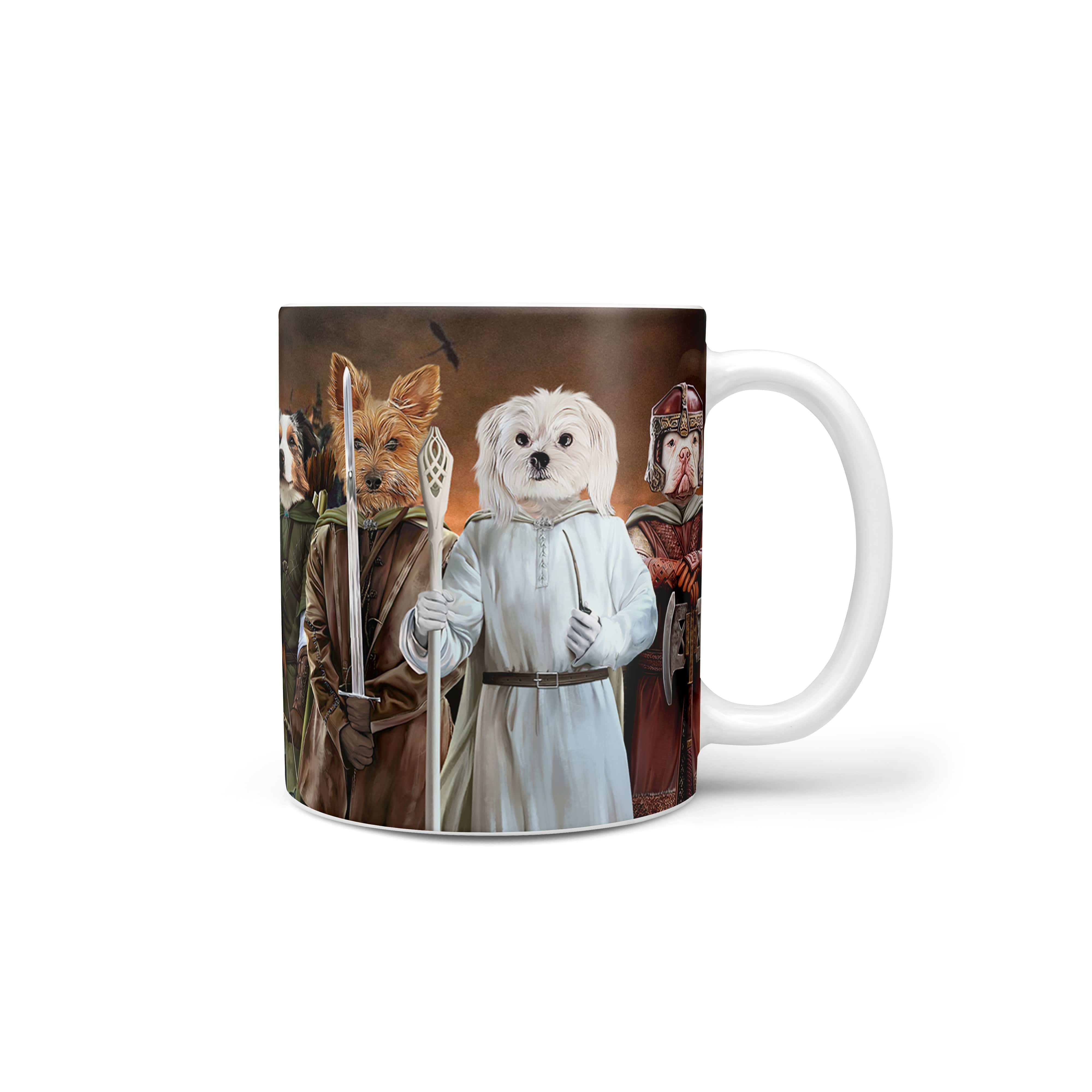 Royal and Paws - Mug The Four Pawtectors - Custom Mug 11oz / Background 4
