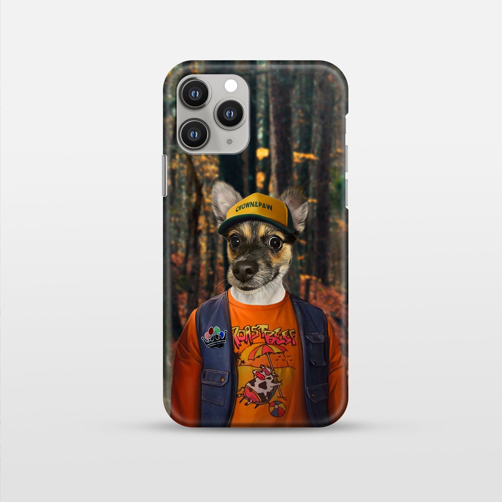 Royal and Paws - Phone Case The Funny Friend - Custom Pet Phone Case iPhone 13 / The Woods