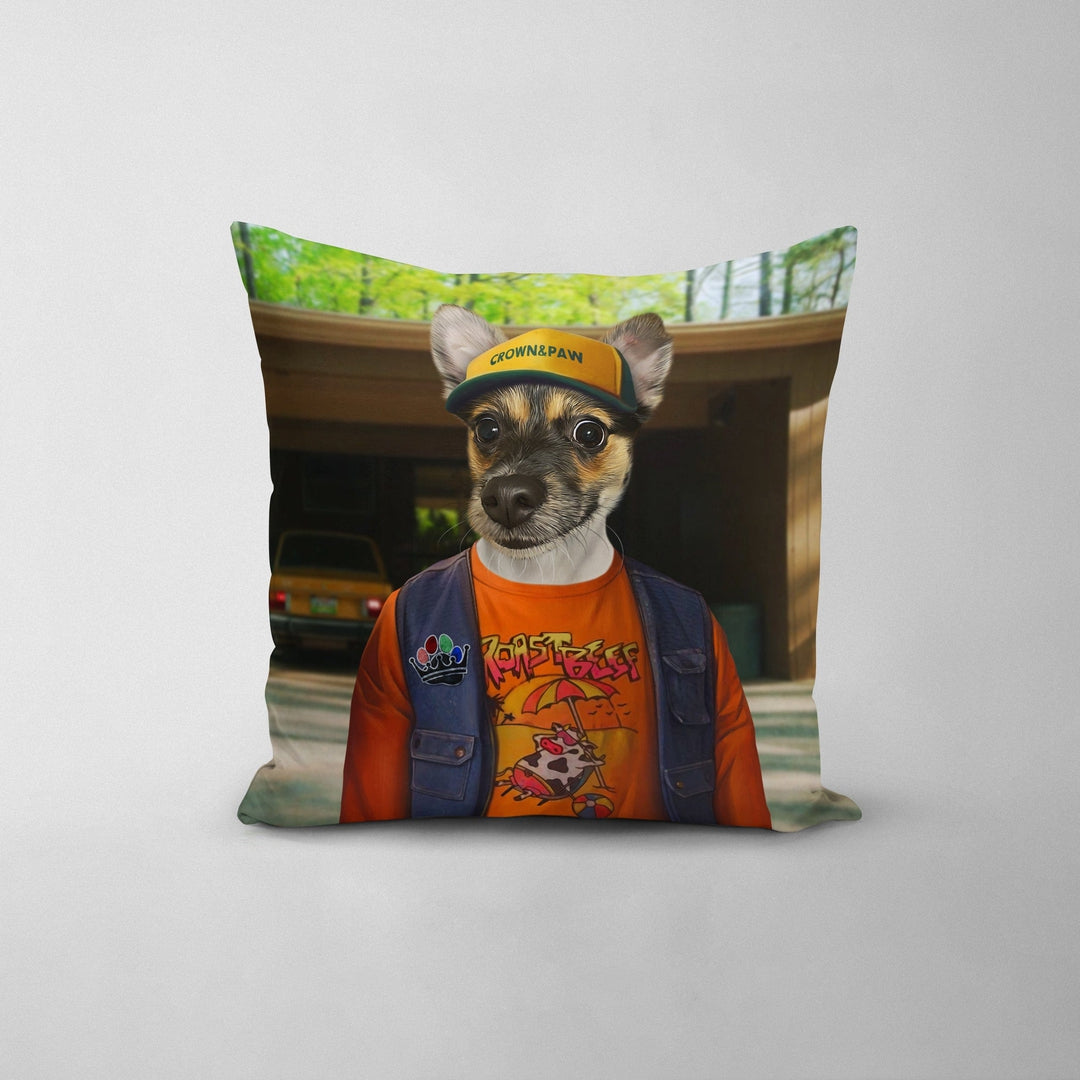 Royal and Paws - Throw Pillow The Funny Friend - Custom Throw Pillow 14" x 14" / Garage