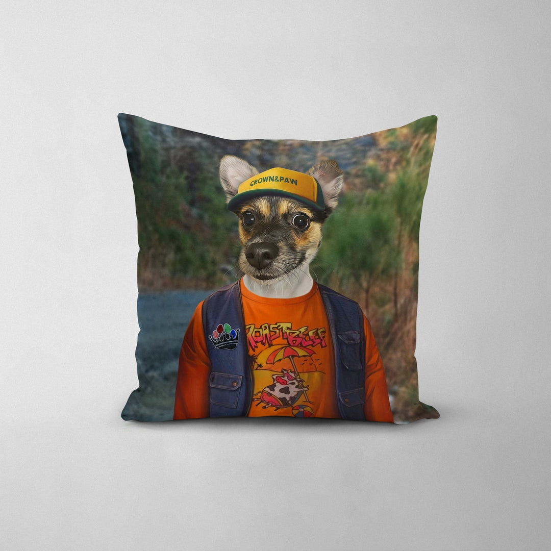 Royal and Paws - Throw Pillow The Funny Friend - Custom Throw Pillow 14" x 14" / Roadside