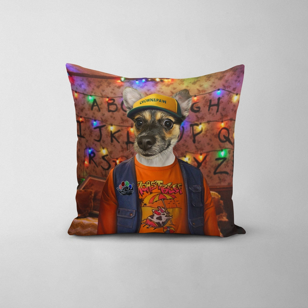 Royal and Paws - Throw Pillow The Funny Friend - Custom Throw Pillow 14" x 14" / Wall of Lights