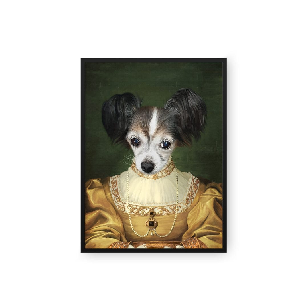 Royal and Paws - Poster The Golden Girl - Custom Pet Poster