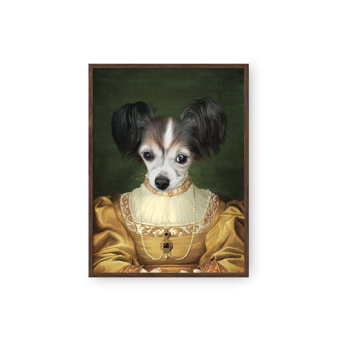 Royal and Paws - Poster The Golden Girl - Custom Pet Poster