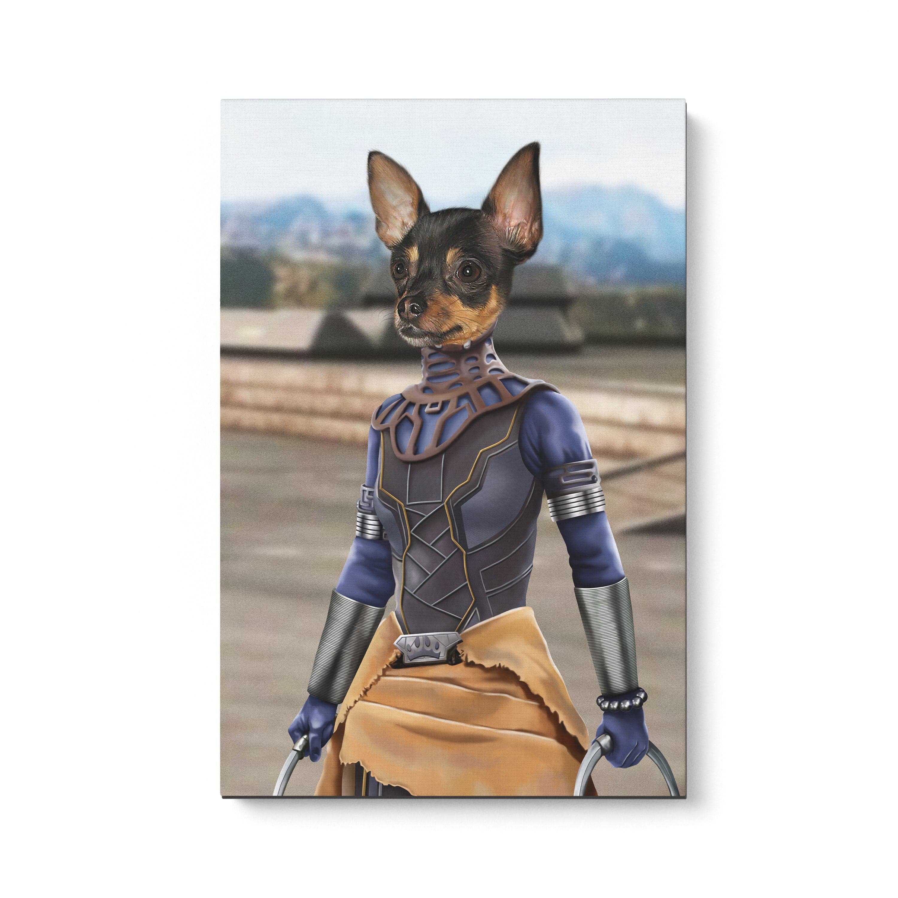 The Hero Sister - Custom Pet Canvas