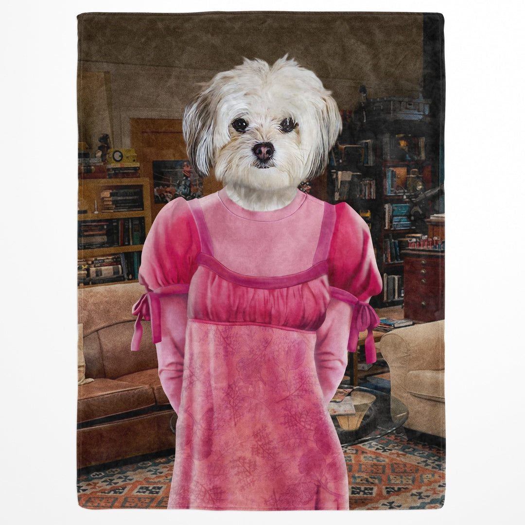 The Hot Neighbor - Custom Pet Blanket