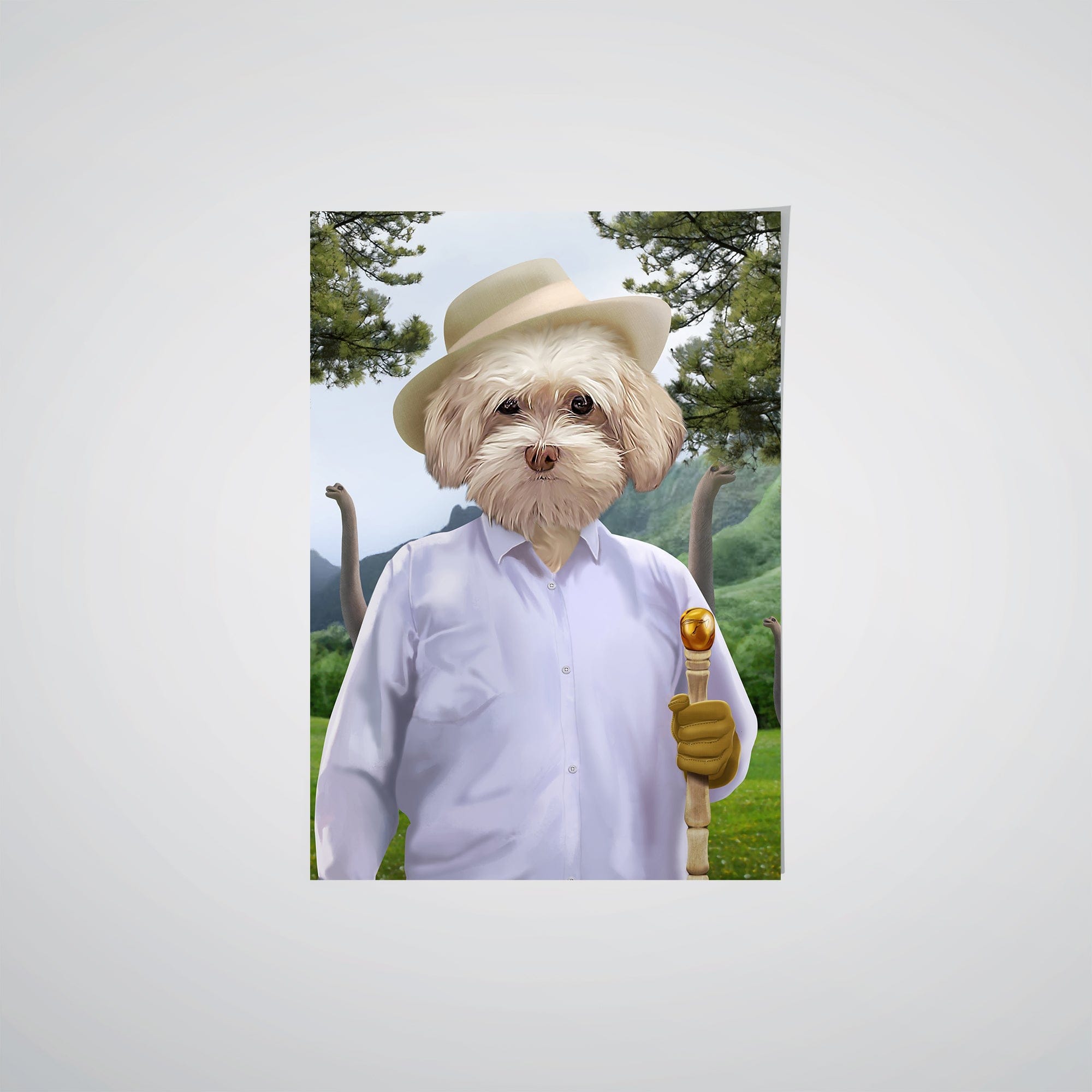 The Jurassic CEO - Custom Pet Poster