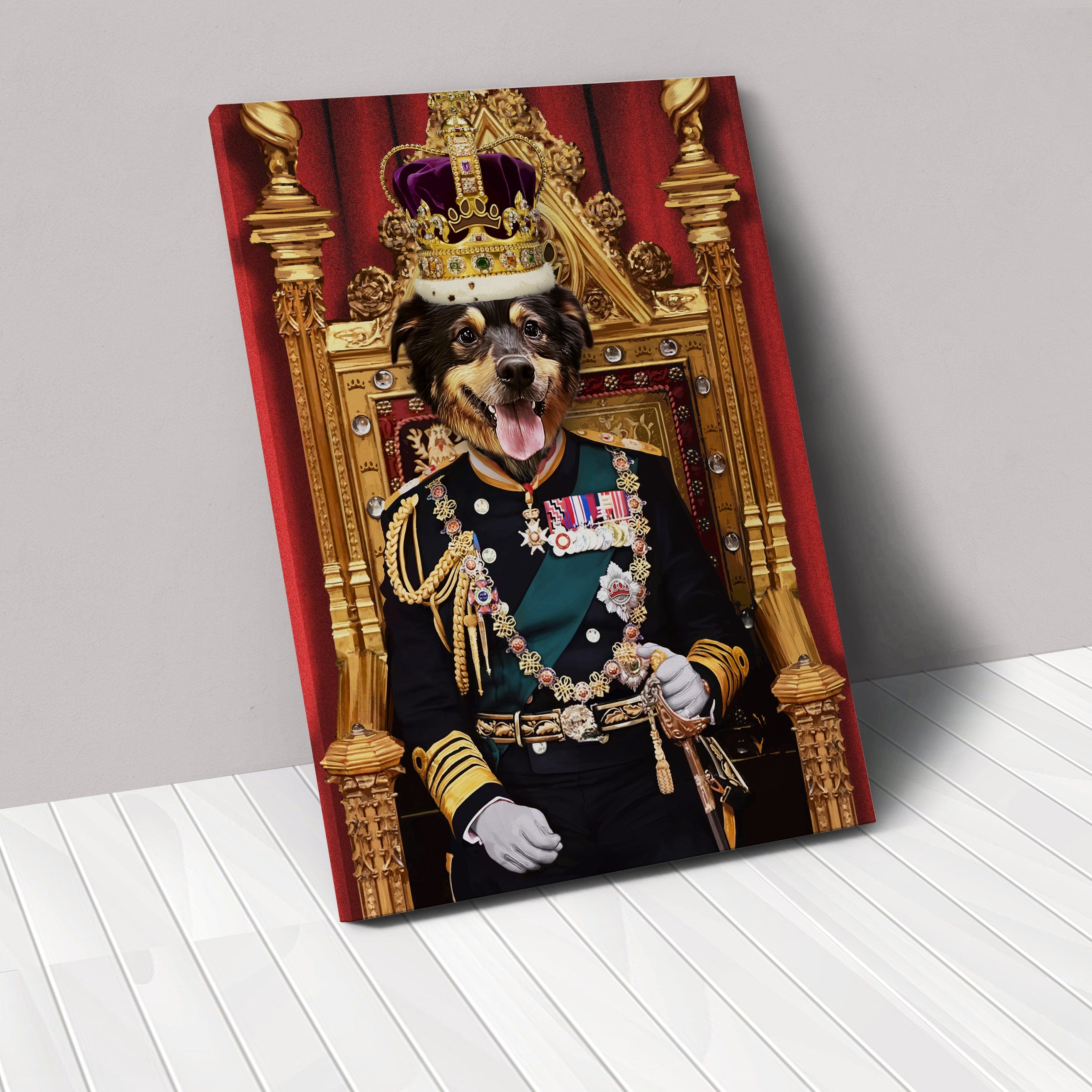 The King - Custom Pet Canvas