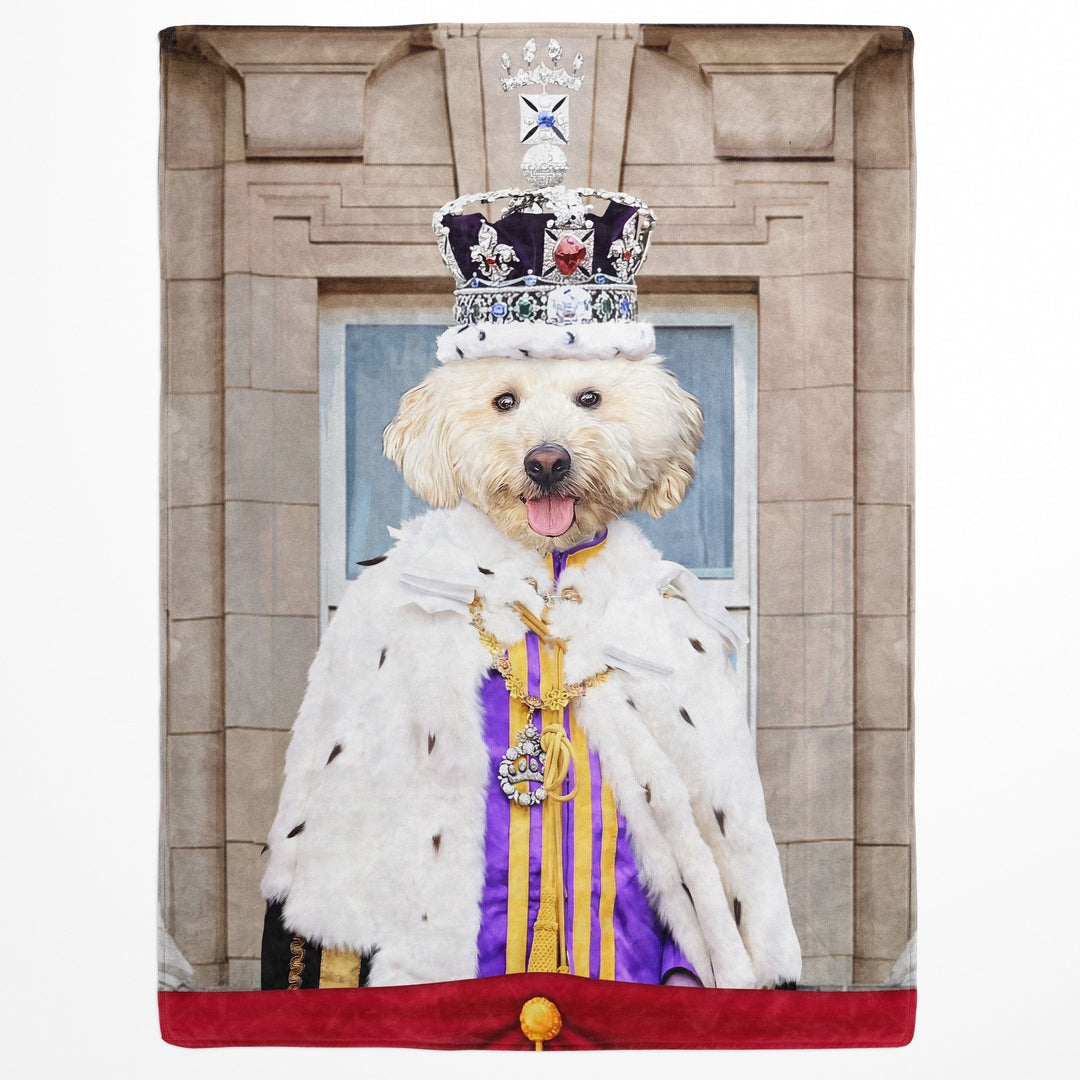 King's Coronation - Custom Pet Blanket