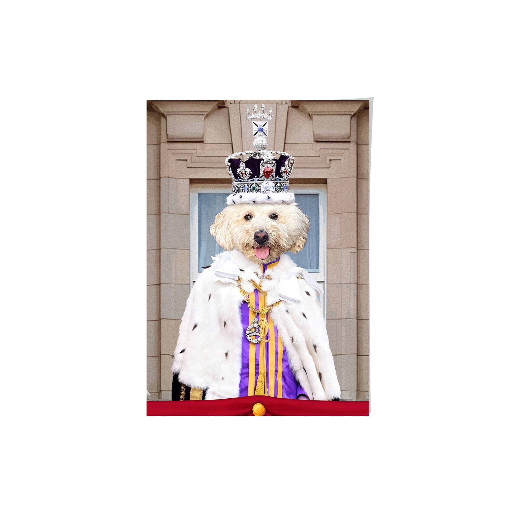 King's Coronation - Custom Pet Poster