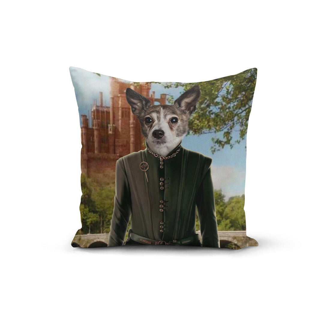 Royal and Paws - Throw Pillow The King's Informer - Custom Throw Pillow 14" x 14" / Castle 1