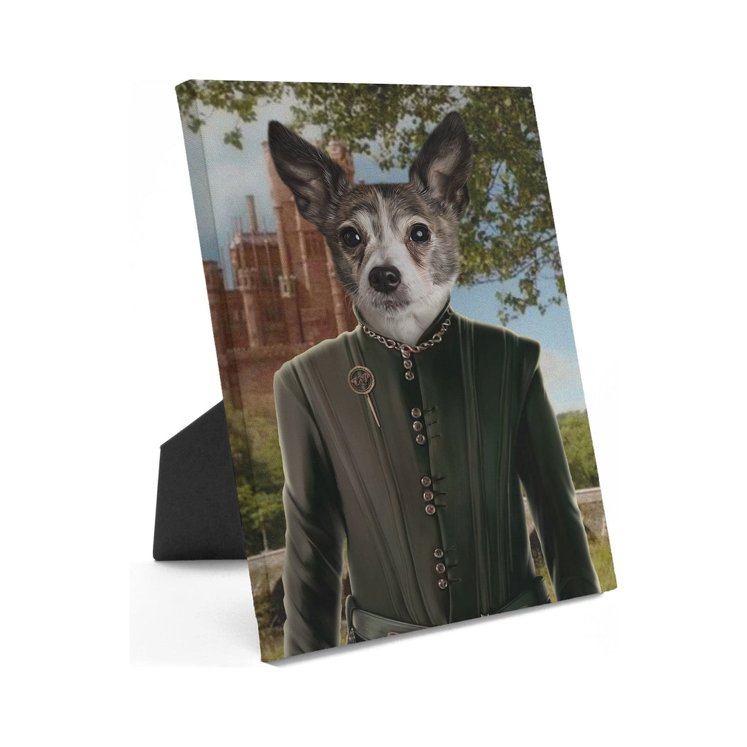 Royal and Paws - Standing Canvas The King's Informer - Custom Standing Canvas 8" x 10" / Castle 1