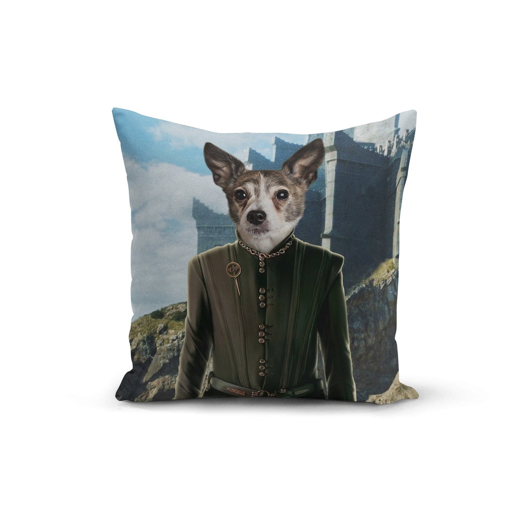 Royal and Paws - Throw Pillow The King's Informer - Custom Throw Pillow 14" x 14" / Castle 2