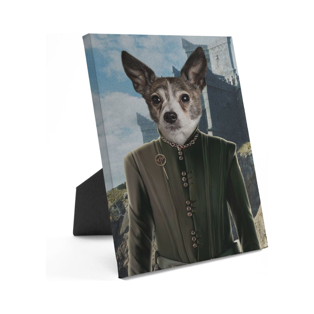 Royal and Paws - Standing Canvas The King's Informer - Custom Standing Canvas 8" x 10" / Castle 2