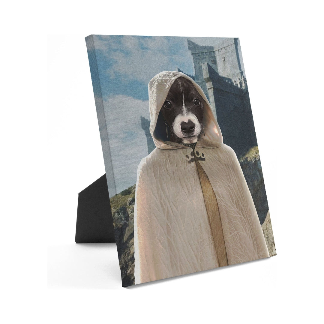 Royal and Paws - Standing Canvas The King's Spy - Custom Standing Canvas 8" x 10" / Castle 2
