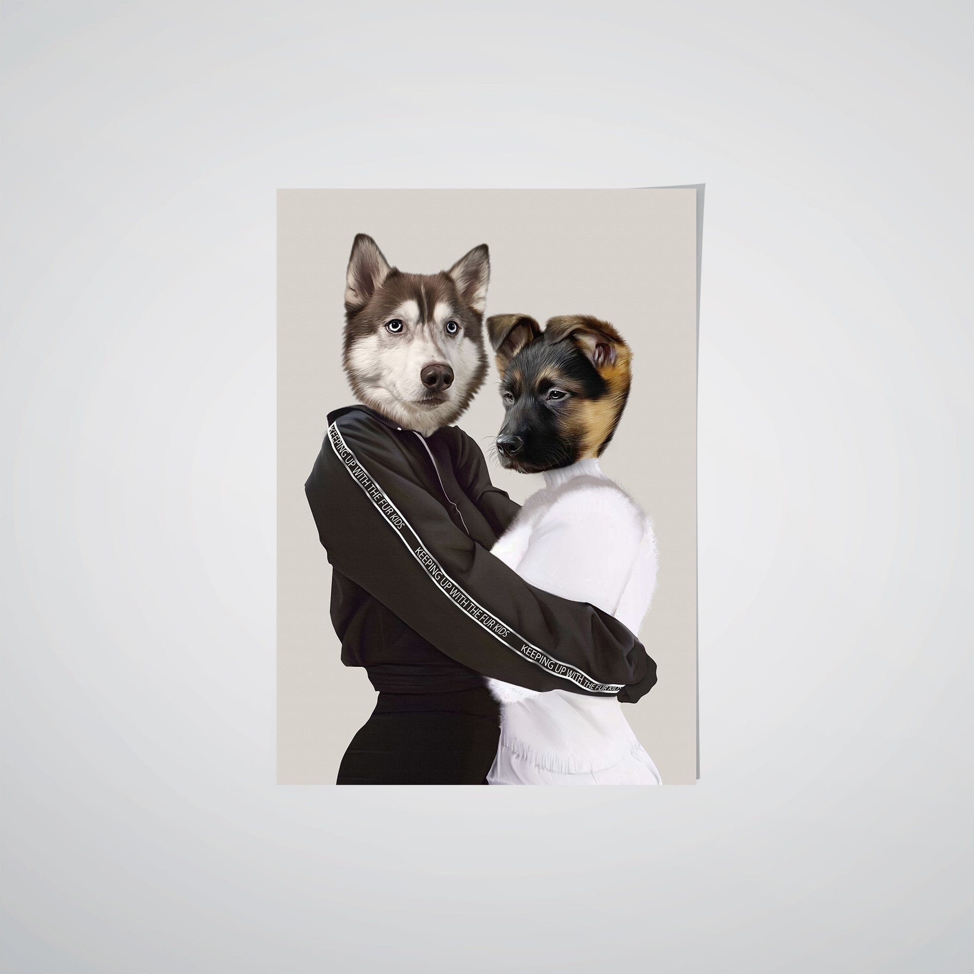 The Insta Sisters - Custom Pet Poster