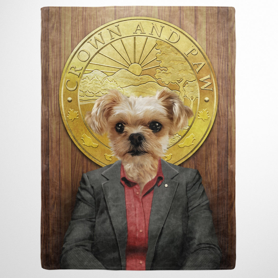 The Leslie - Custom Pet Blanket