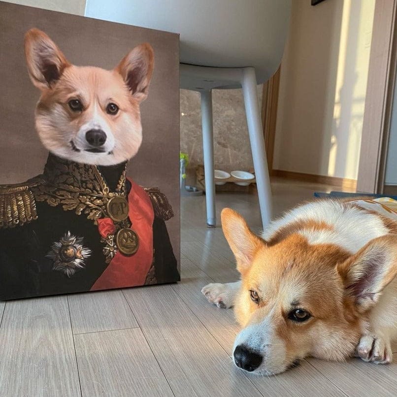 The Major - Custom Pet Canvas
