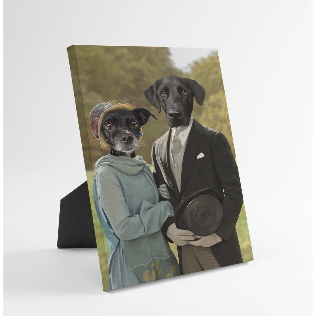 Mary and Matthew - Custom Standing Canvas