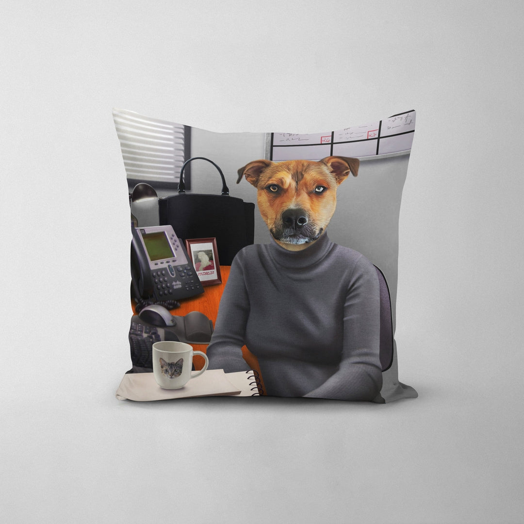 The Mean One - Custom Throw Pillow