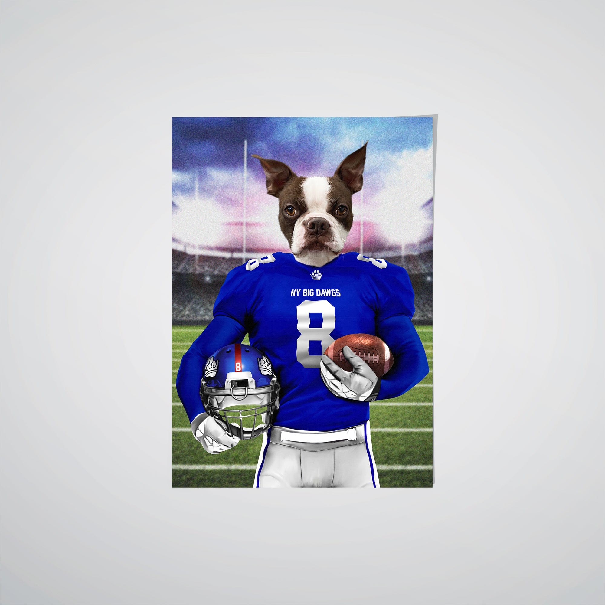 NY Big Dawgs - Custom Pet Poster