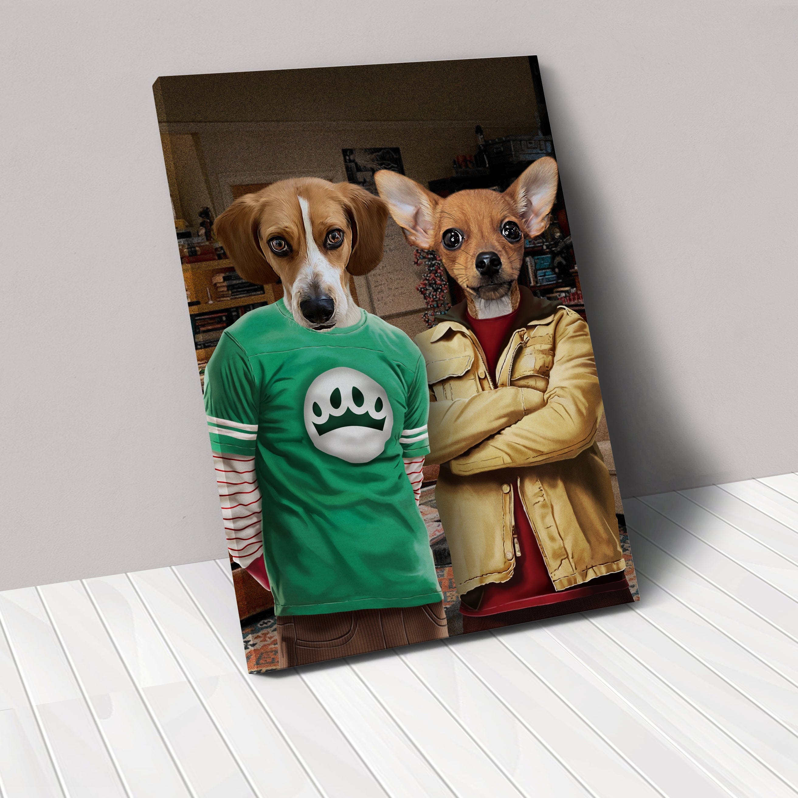 Nerd Friends - Custom Pet Canvas
