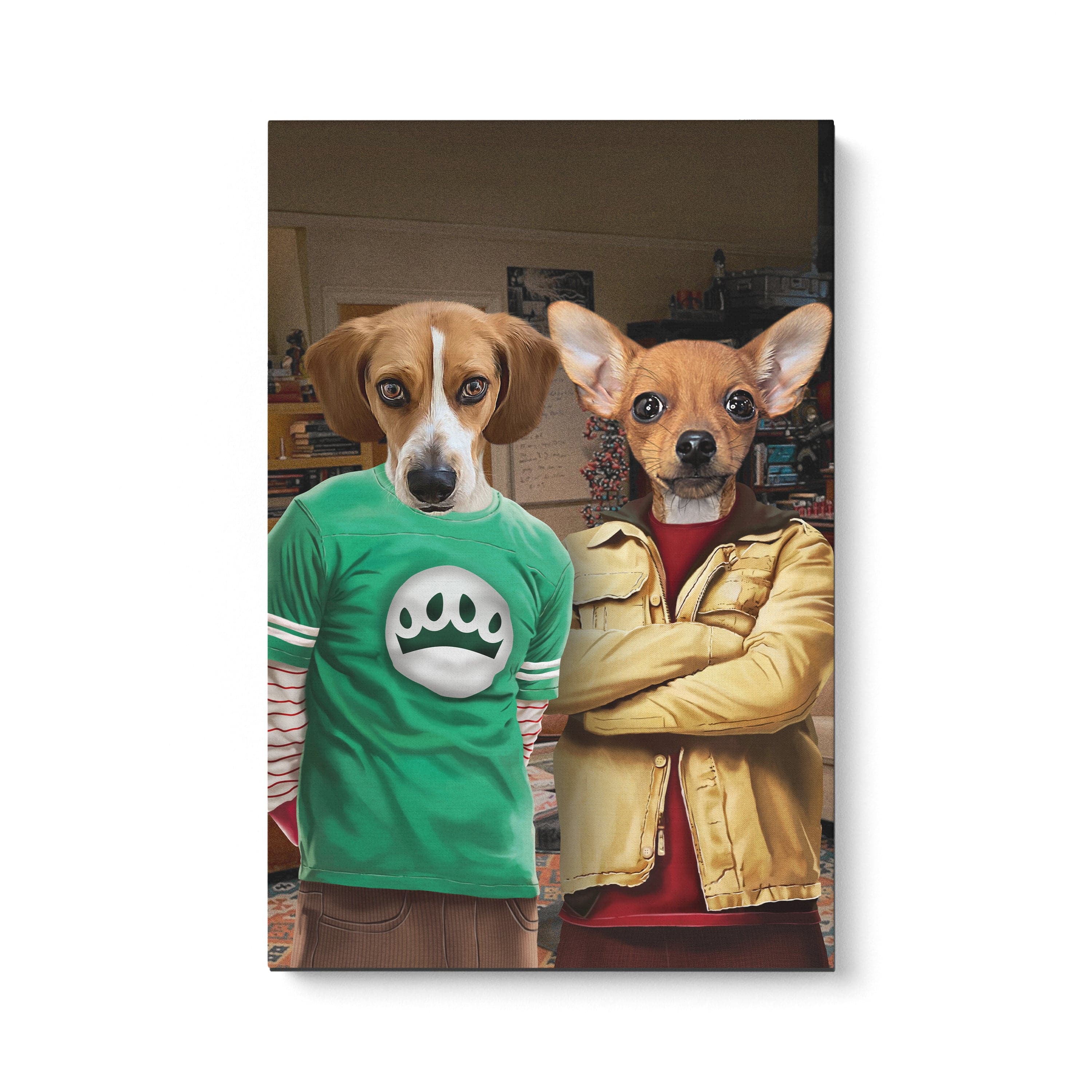 Nerd Friends - Custom Pet Canvas