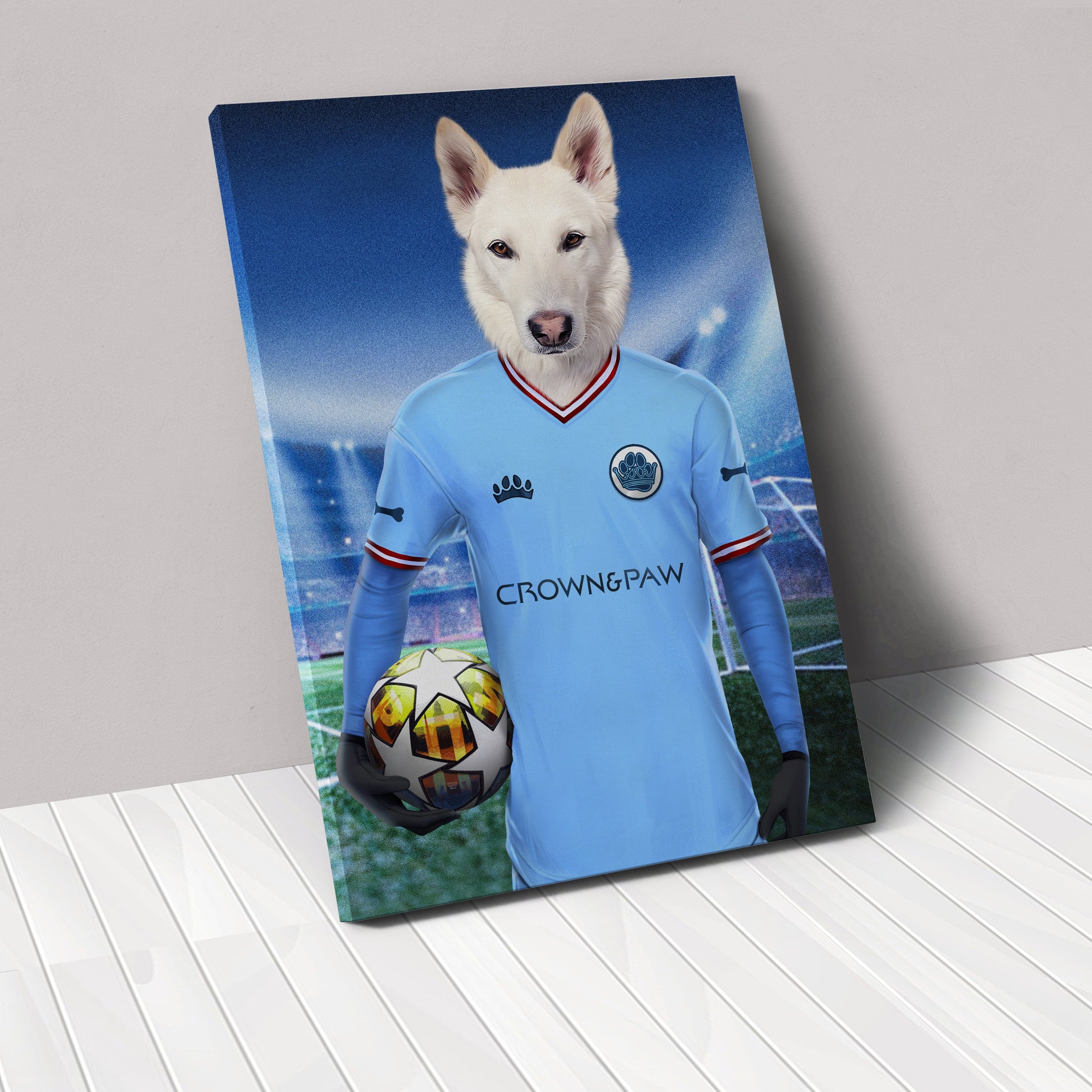 Pawchester City - Custom Pet Canvas