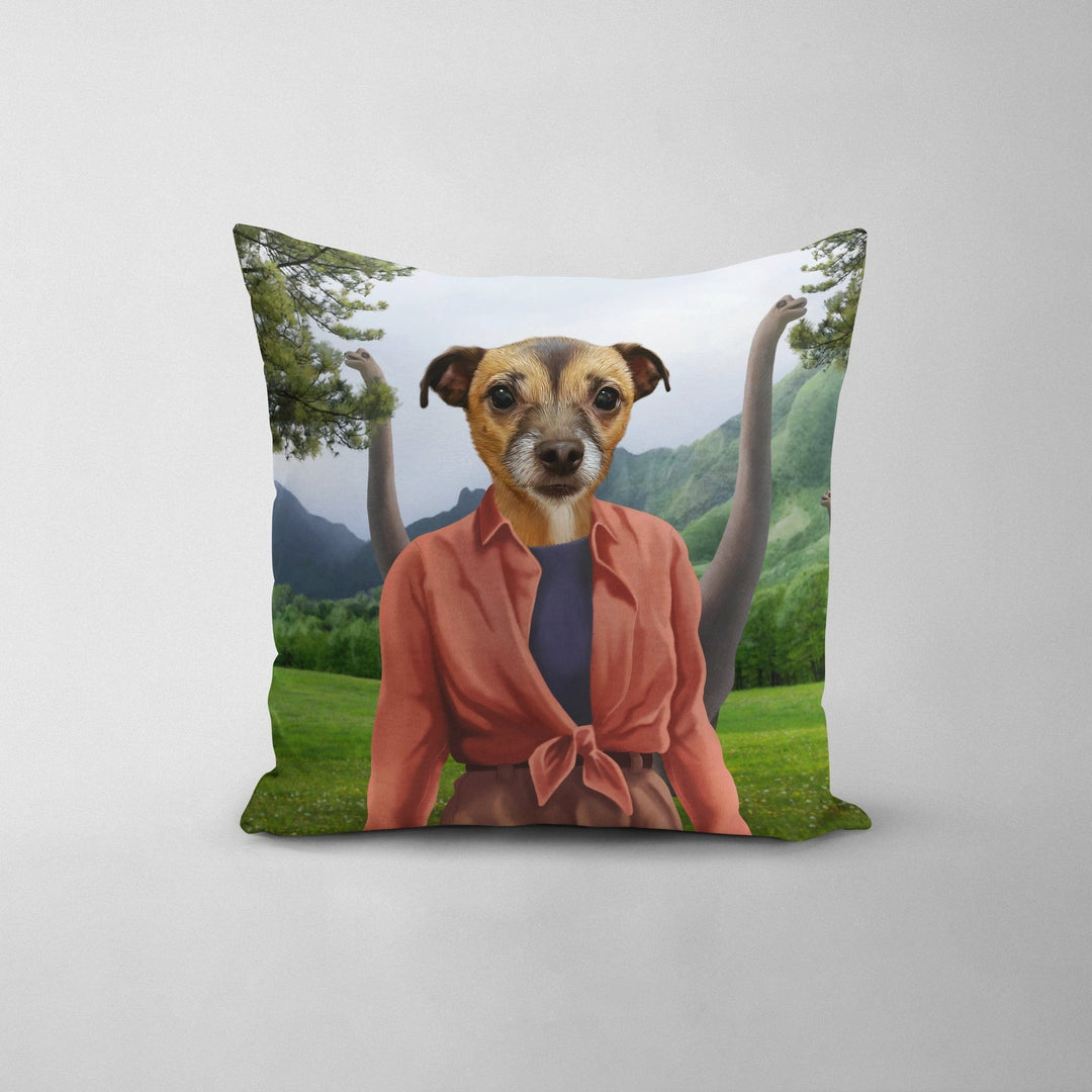 The Pawleobotanist - Custom Throw Pillow