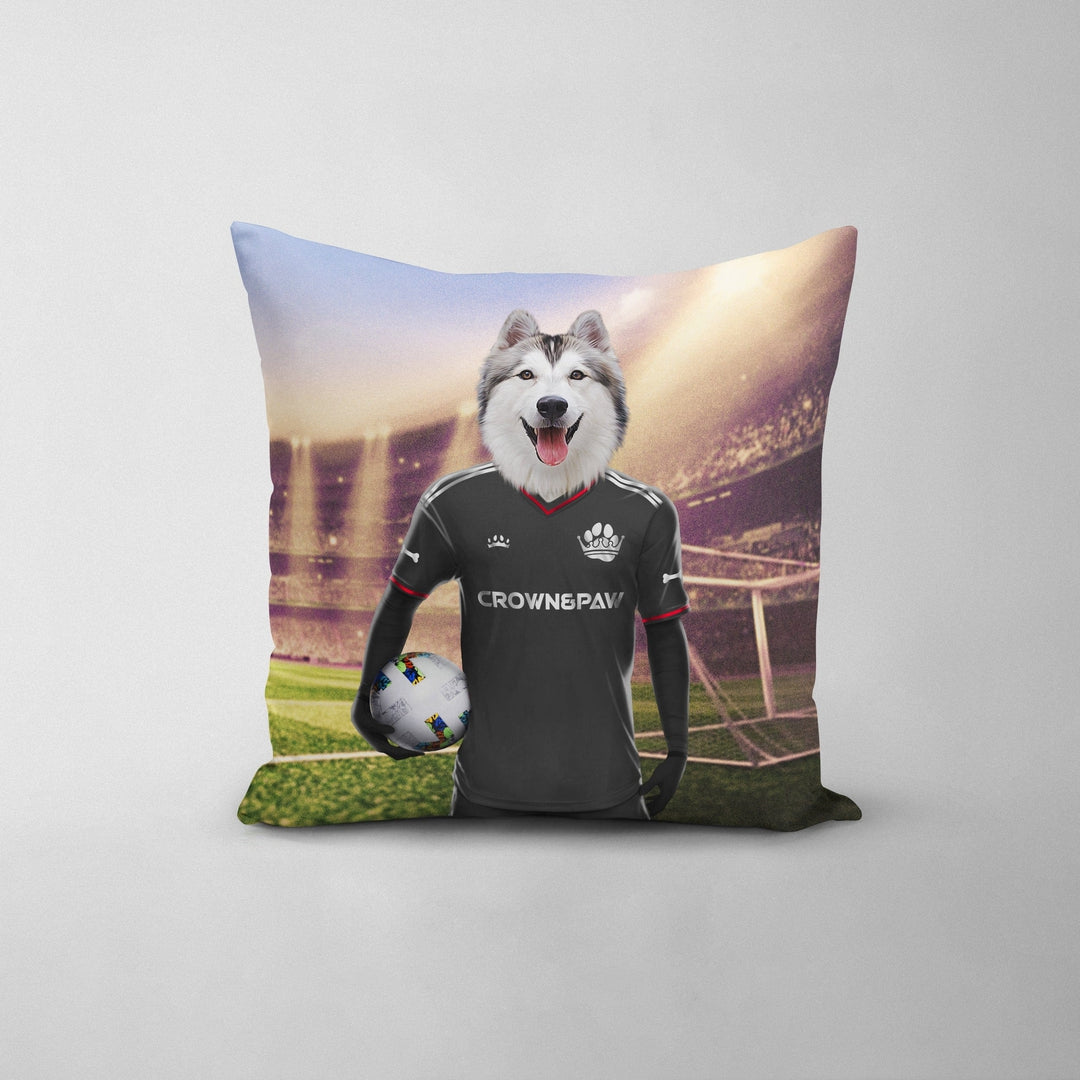 Pawshington DC United - Custom Throw Pillow