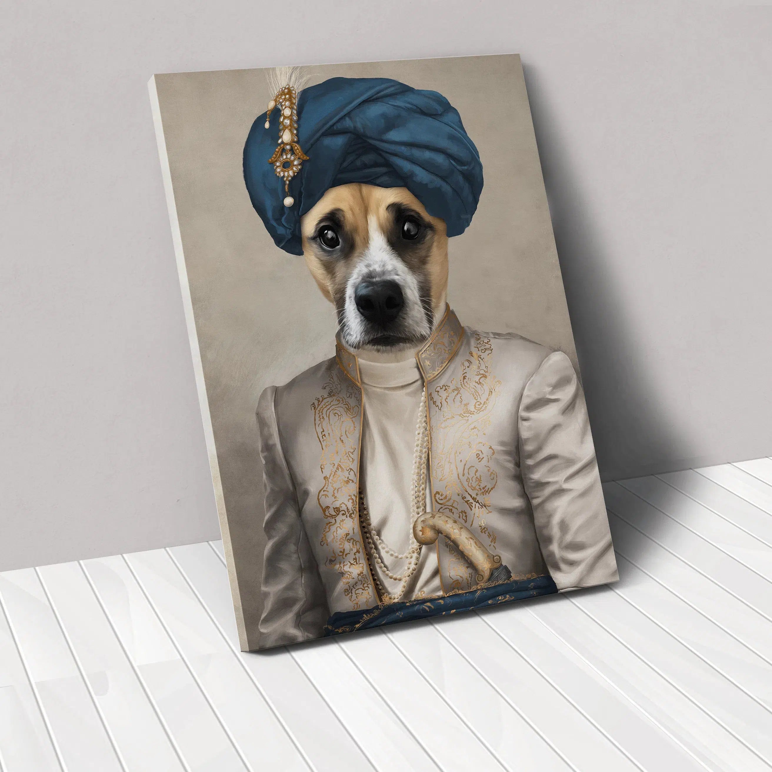 The Persian Prince - Custom Pet Canvas