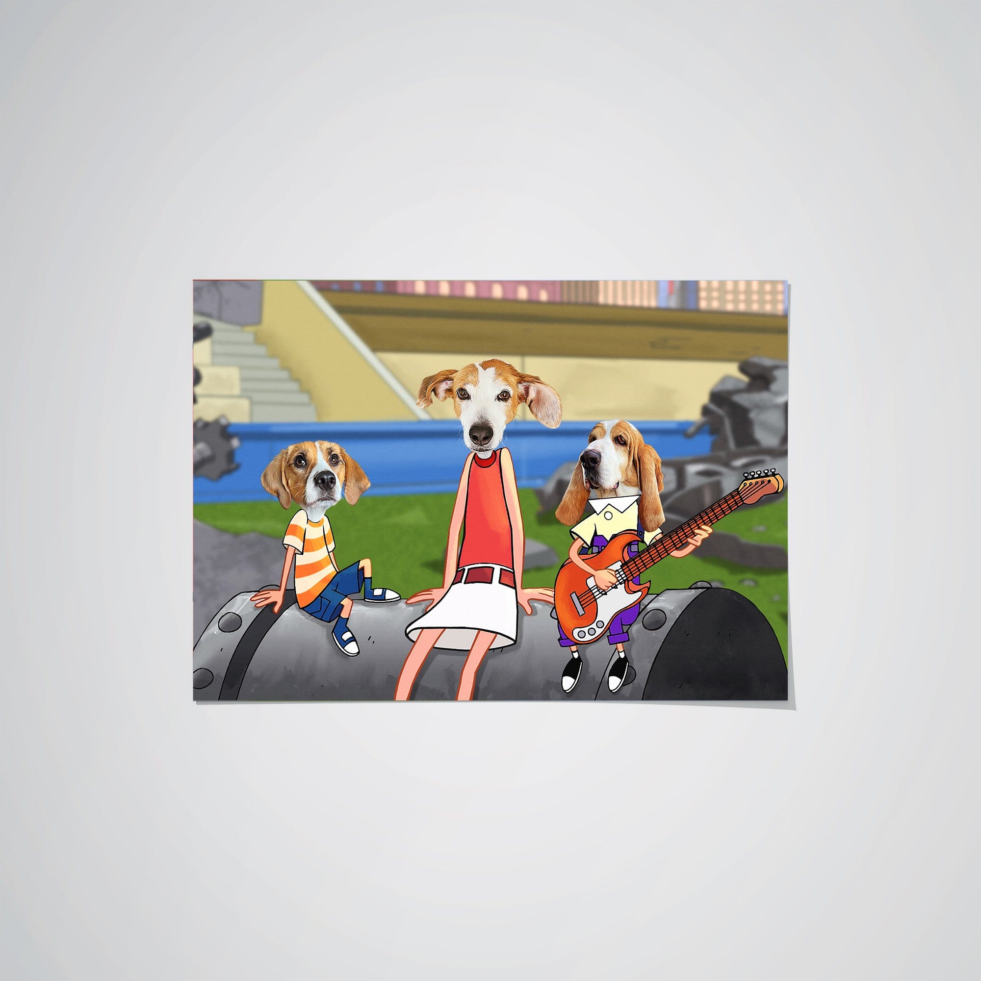 The Fun Three - Custom Pet Poster