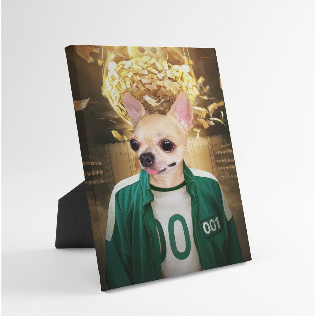 Player 001 - Custom Standing Canvas