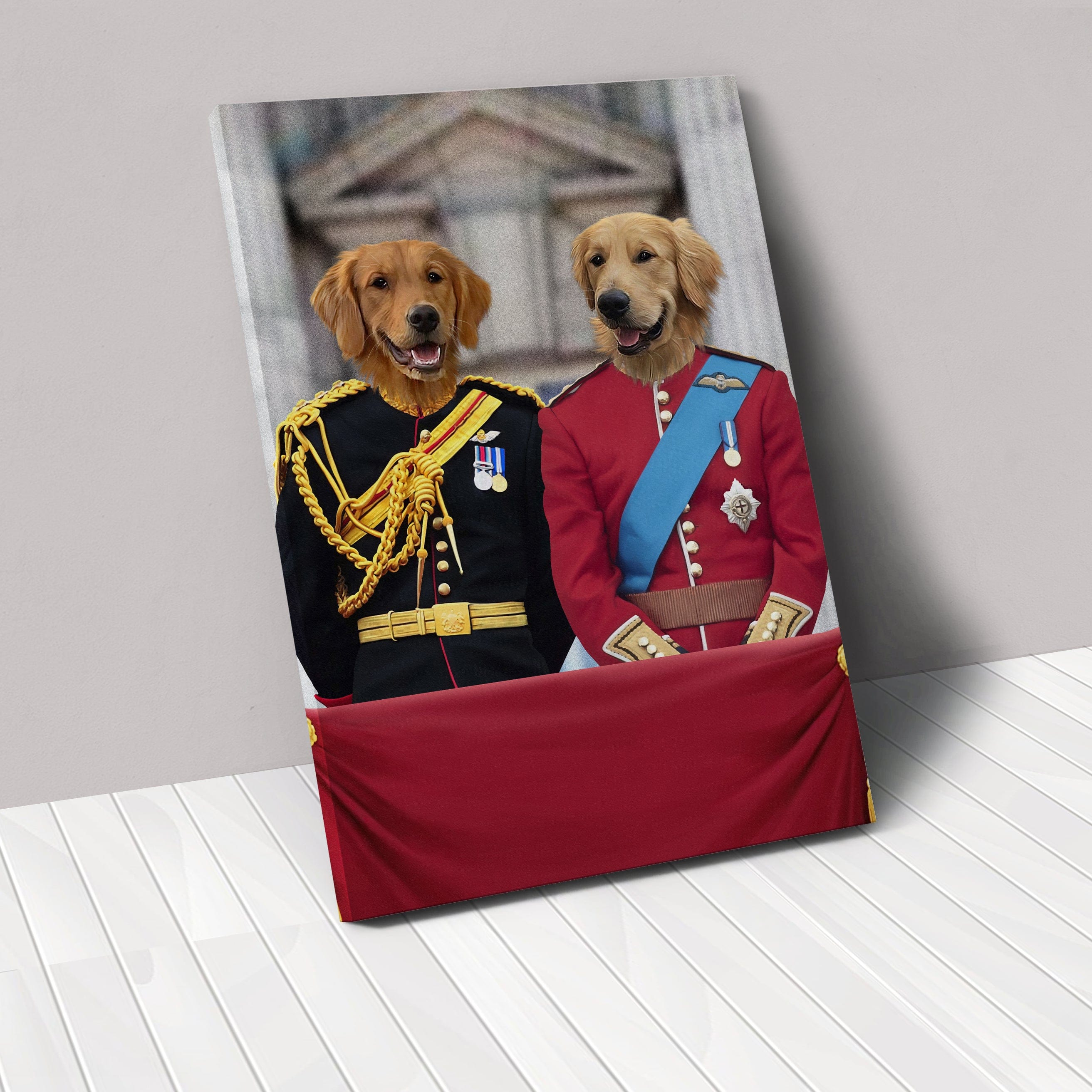 The English Princes - Custom Pet Canvas
