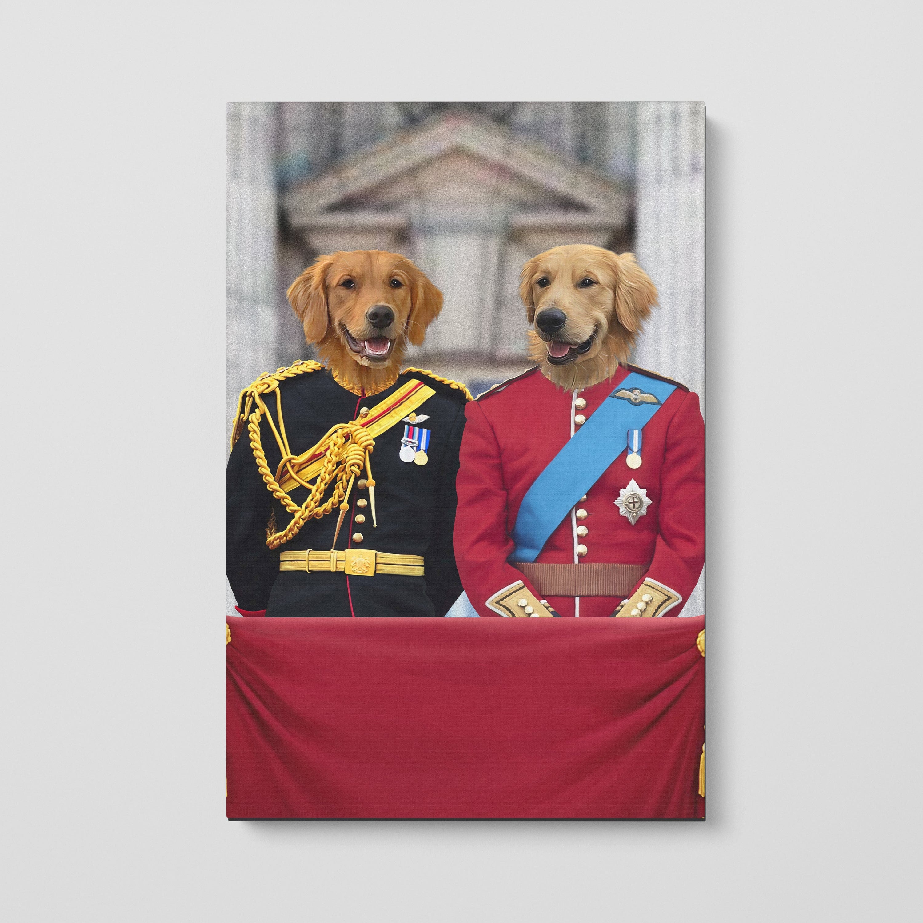 The English Princes - Custom Pet Canvas