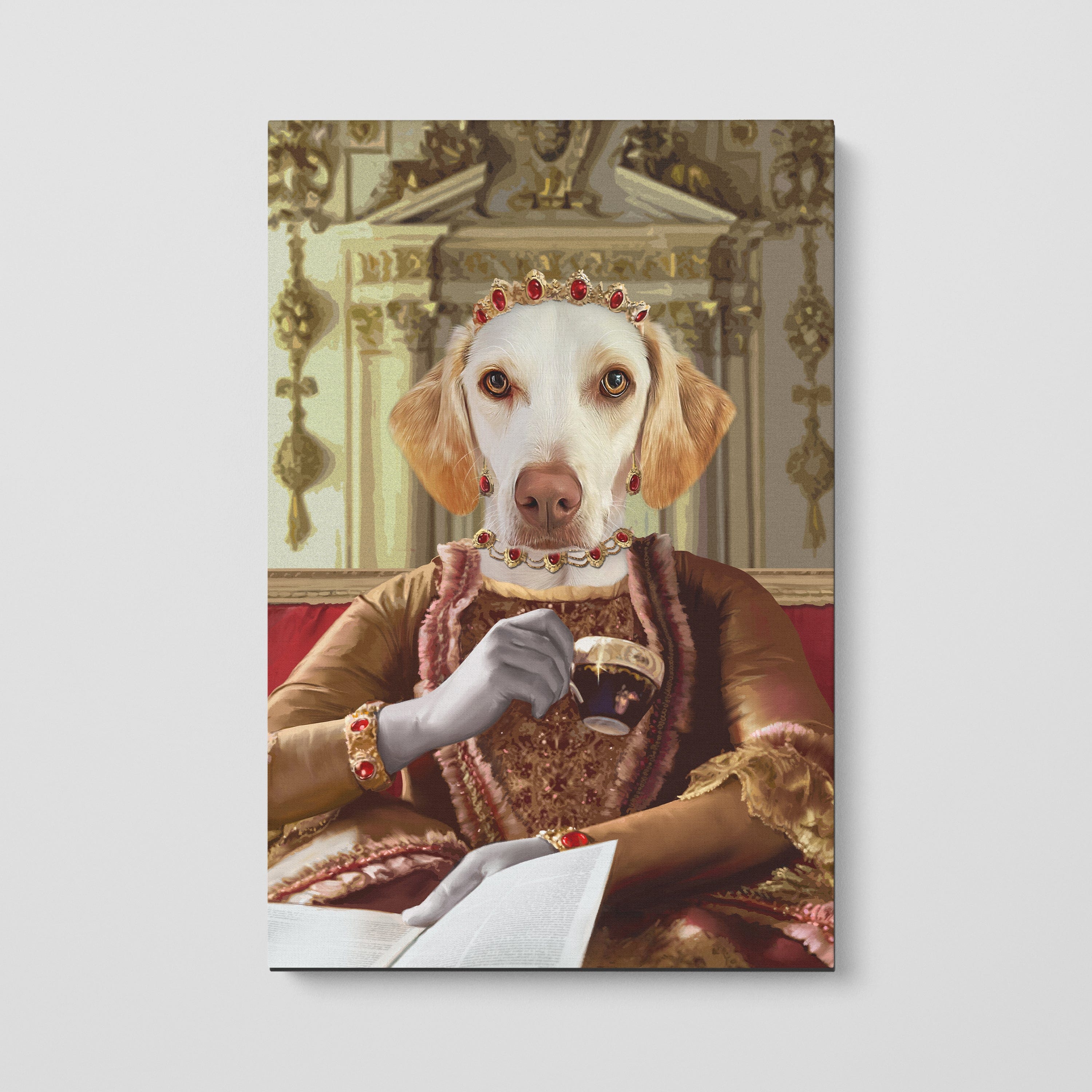 Queen Charlotte - Custom Pet Canvas
