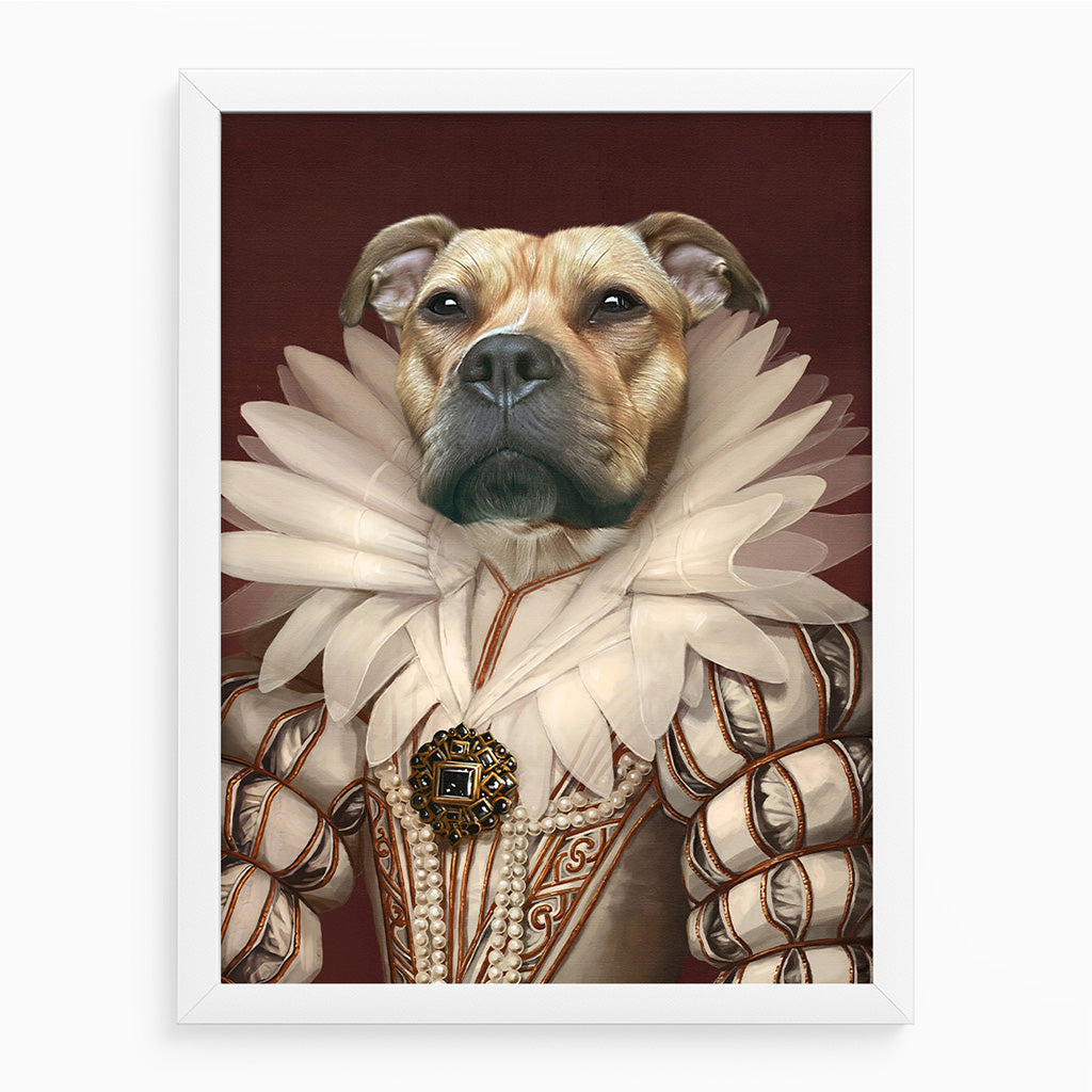 Royal and Paws - Poster The Queen - Custom Pet Poster