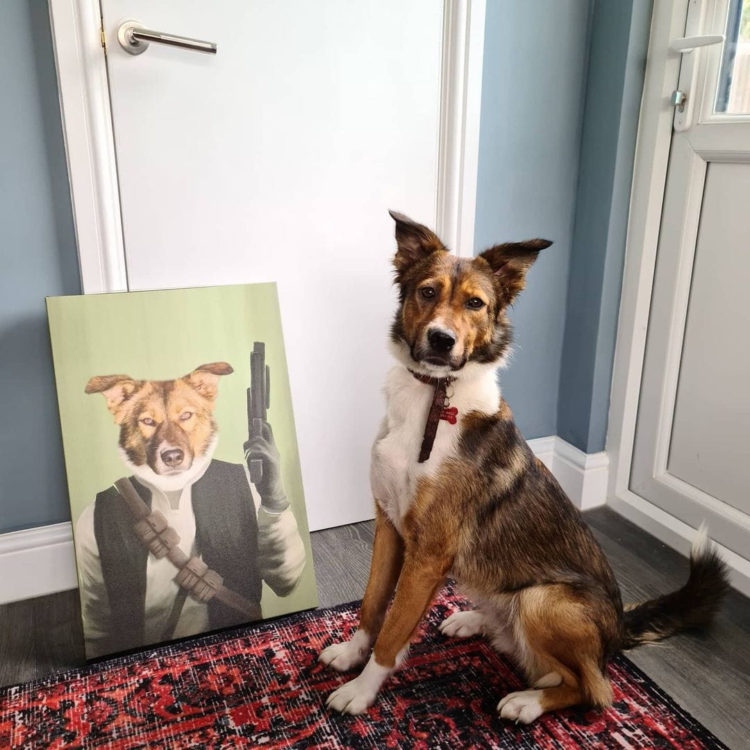 The Rebel - Custom Pet Canvas