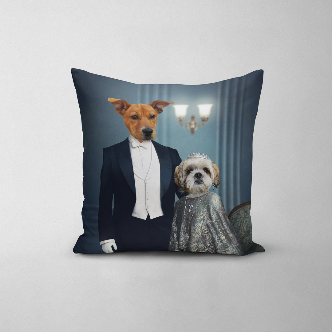 Robert and Cora - Custom Throw Pillow