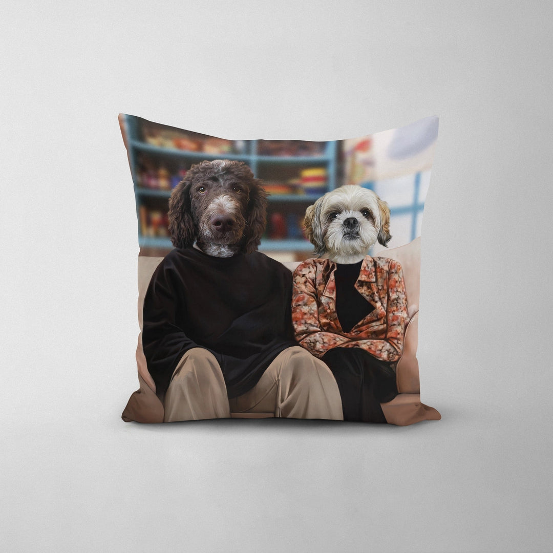The Gellers - Custom Throw Pillow