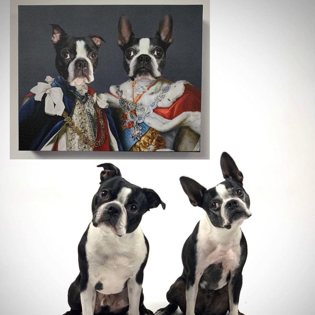 Royal and Paws - Canvas The Rulers - Custom Pet Canvas