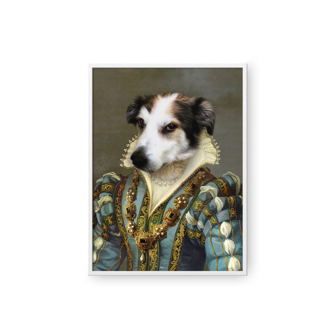 Royal and Paws - Poster The Sapphire Queen - Custom Pet Poster