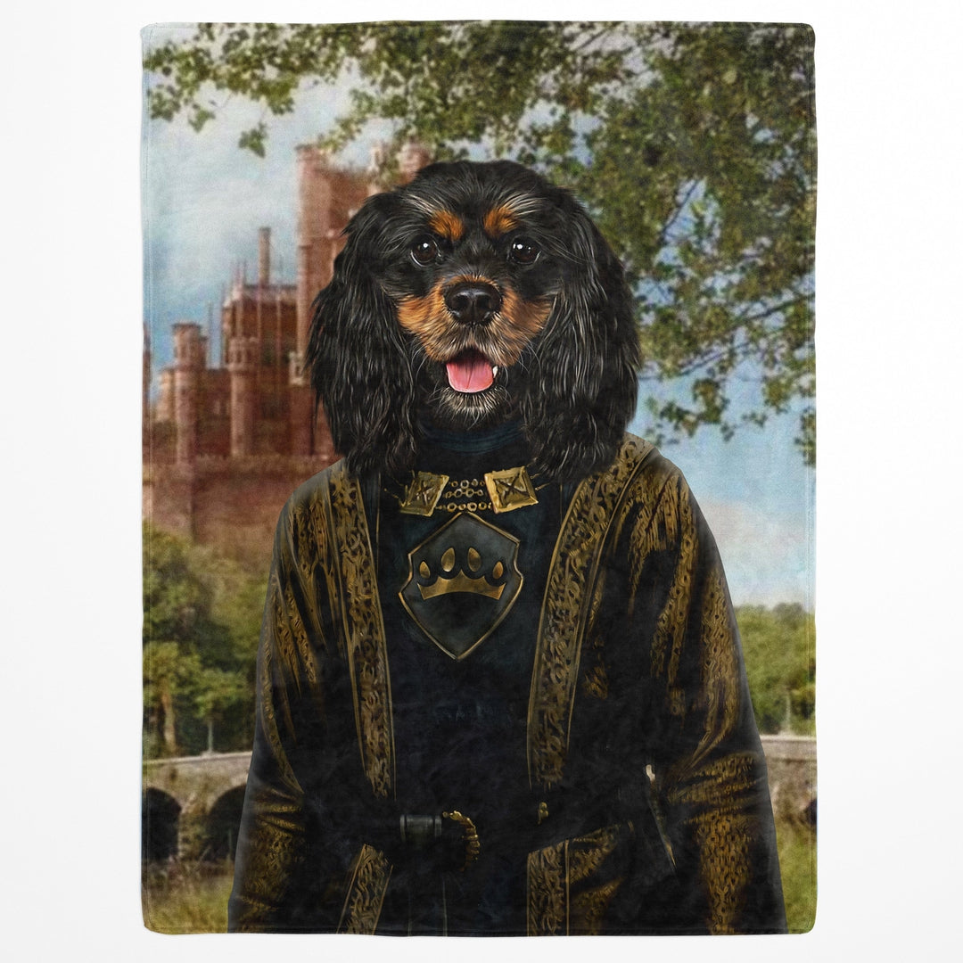 Royal and Paws - Blanket The Sea Lord - Custom Pet Blanket 30" x 40" / Castle 1