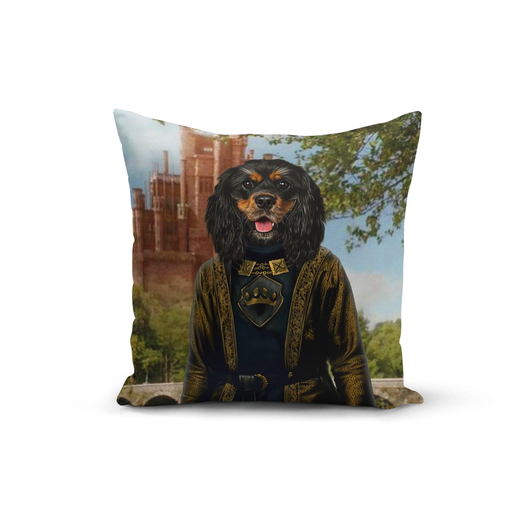 Royal and Paws - Throw Pillow The Sea Lord - Custom Throw Pillow 14" x 14" / Castle 1