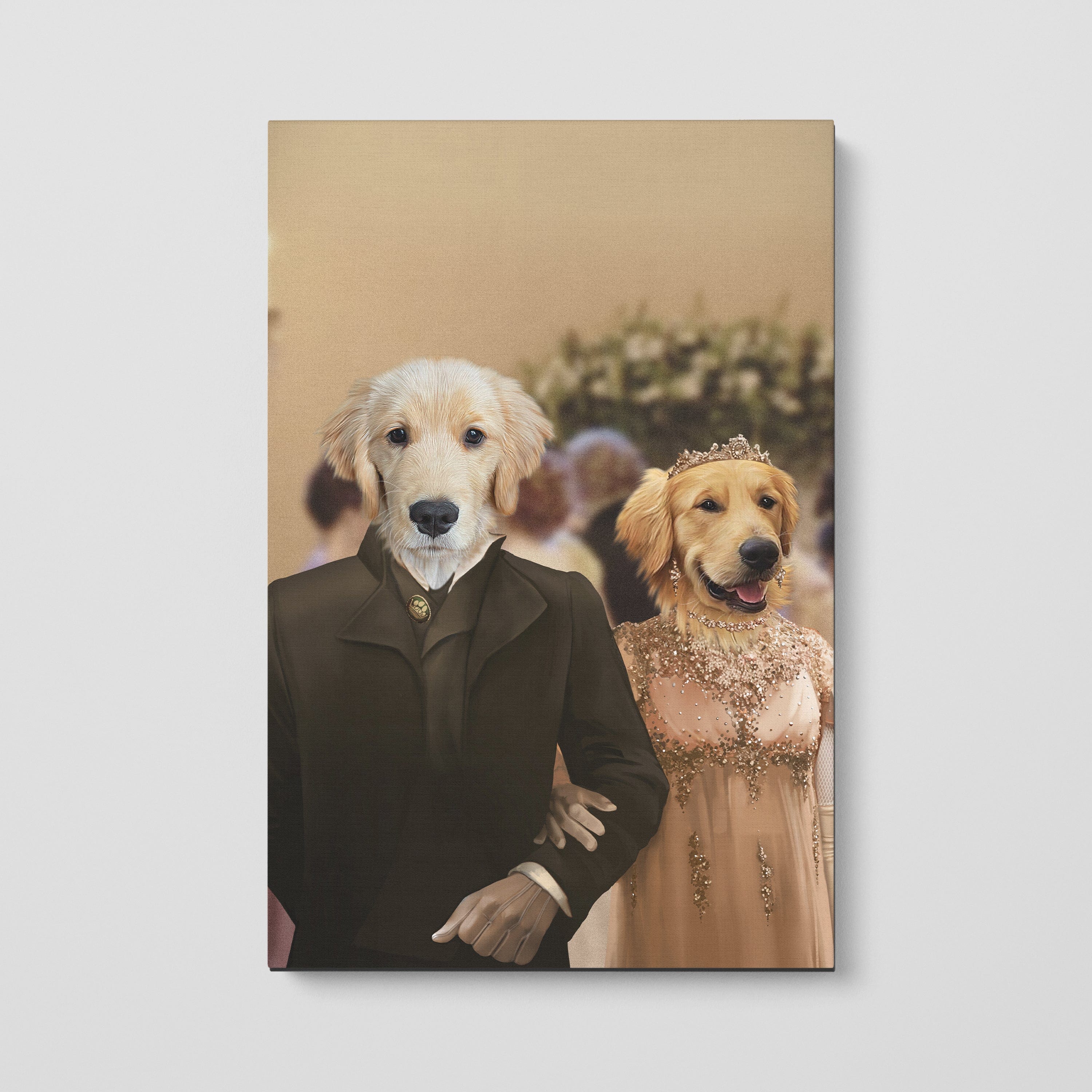 Simon and Daphne - Custom Pet Canvas